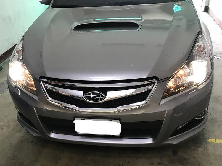 SUBARU legacy 大燈亮度不足