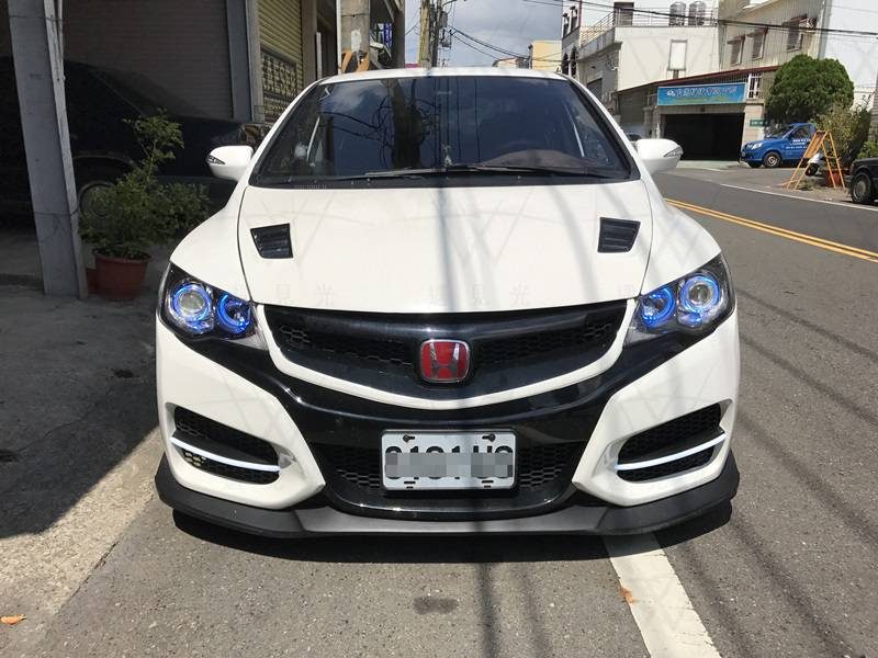 Honda Civic K12 魚眼大燈總成完工分享