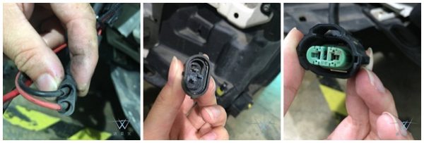 汽車大燈電源插頭 汽車大燈電源插頭