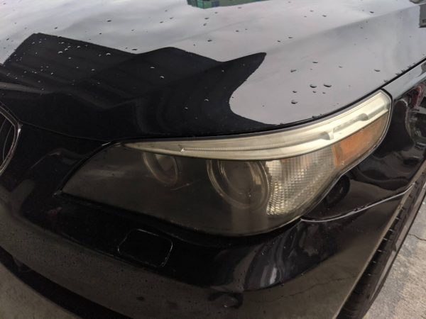 BMW燈殼霧化