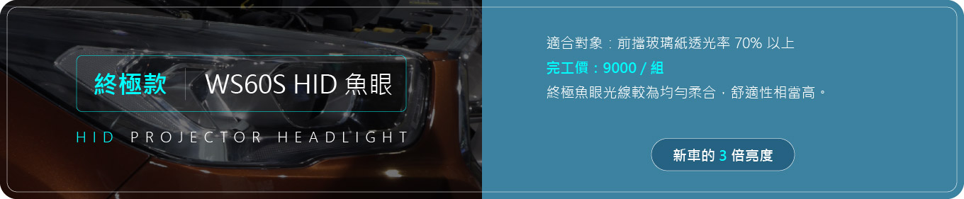 HID魚眼價格