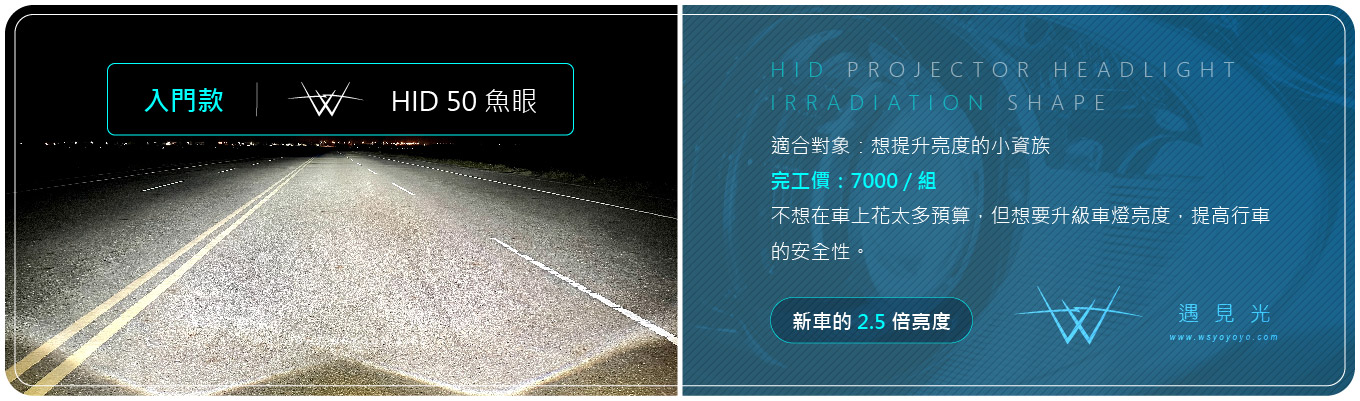 HID魚眼光型