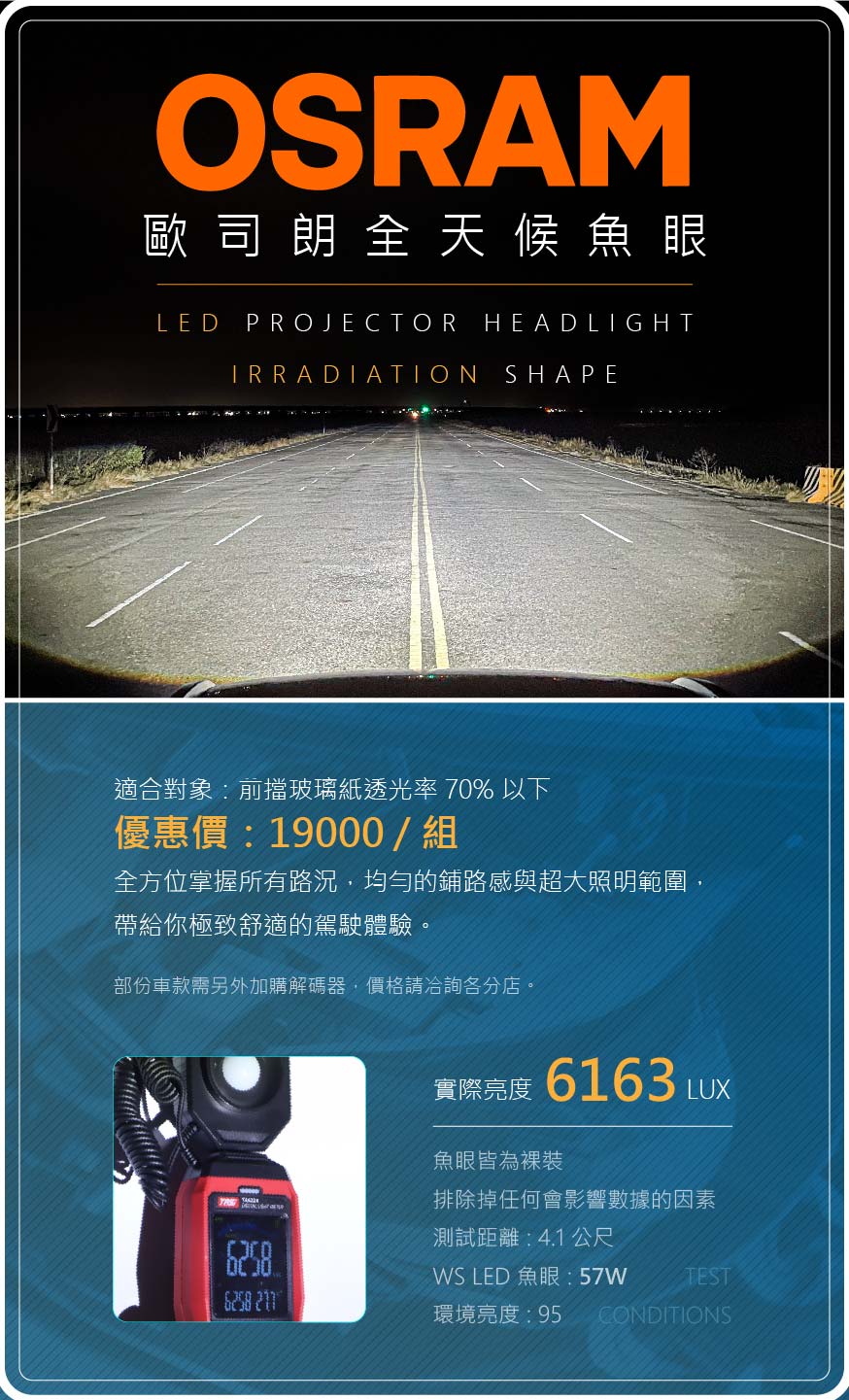 Osram LED魚眼