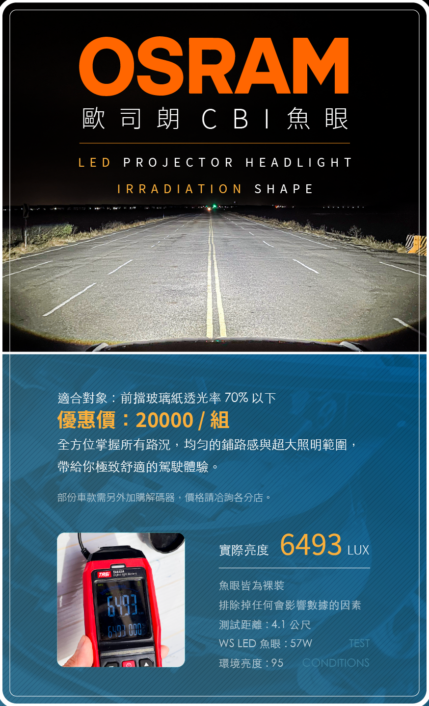 Osram LED魚眼